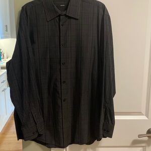 Mens Alfani Button Down Shirt xl